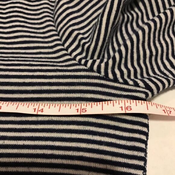 Chance Or Fate Womens Blue/White Long Sleeve Hooded Top Hoodie Shirt - Size S - Picture 4 of 8